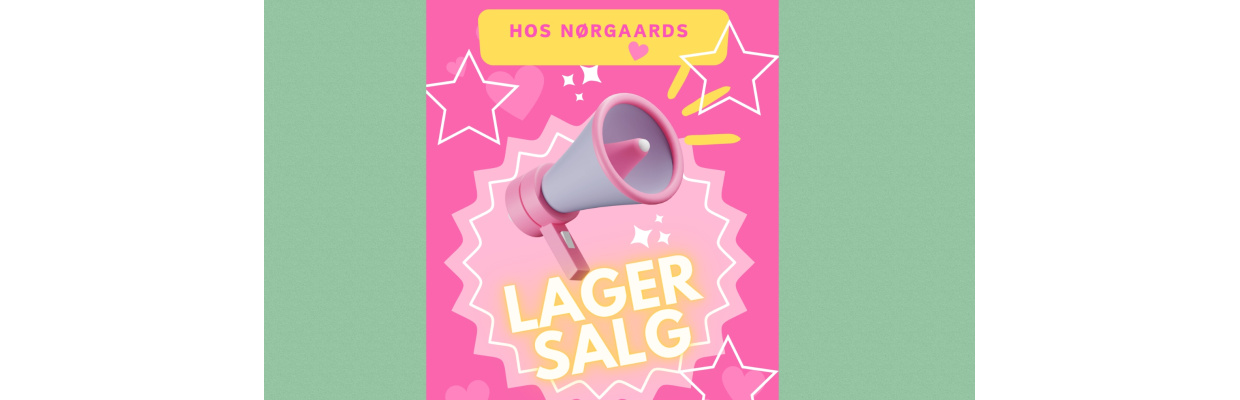 LAGERSALG, SPAR 70-90%