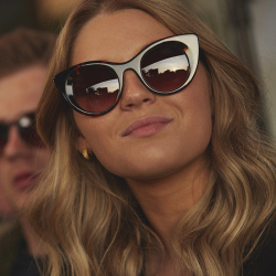 Roma solbrille- Sort