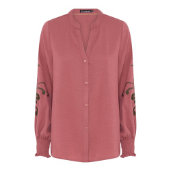 MYRA Bluse med broderi, Soulmate