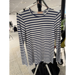 Aura stribet lang�rmet tee