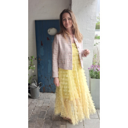 Tulle tyl skirt, Gul