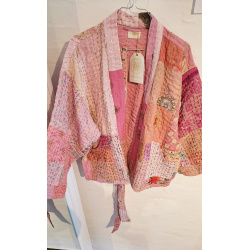 GITTE UNIKA Jakke, rosa mix