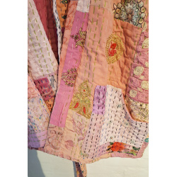 GITTE UNIKA Jakke, rosa mix