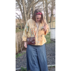 GITTE UNIKA Jakke, gult mix