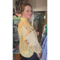 GITTE UNIKA Jakke, gult mix