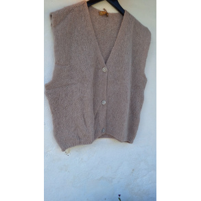 Beige vest, Boho love