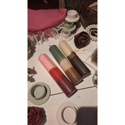 Kalender lys 3 farvede