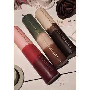 Kalender lys 3 farvede