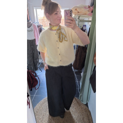 N- LORELL Knit Cardigan, Light Yellow