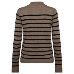 BS EIRIN polo strik, Brun &amp; Stengaade