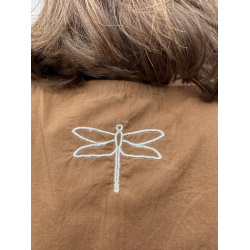 BERLIN dress, Nougat