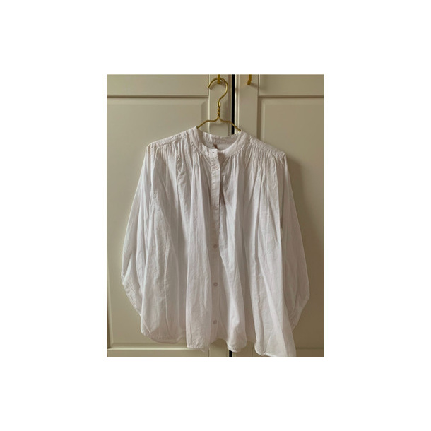 Let bluse, hvid,  Boho love