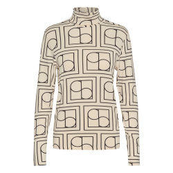 HANADI printet rollneck, SOAKED