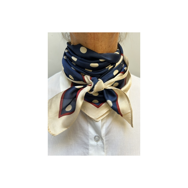 Trklde, navy dot 
