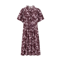 N-RUTH dress, Bordeaux, NOELLA