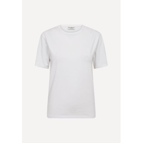 BS- ABELONE Basis Tee, Hvid/ Sort