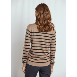 BS EIRIN polo strik, Brun &amp; Stengaade