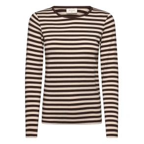FQ-Liana tee, brun strib