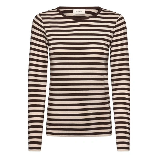 FQ-Liana tee, brun strib