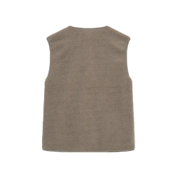 FQ TEDDY vest- desert taupe