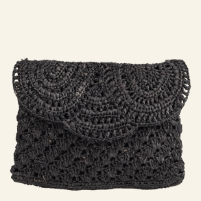 GERANI clutch, sort