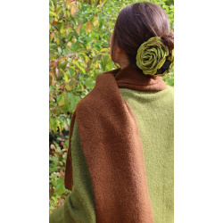 Stor DAISY blomst Hrklemme