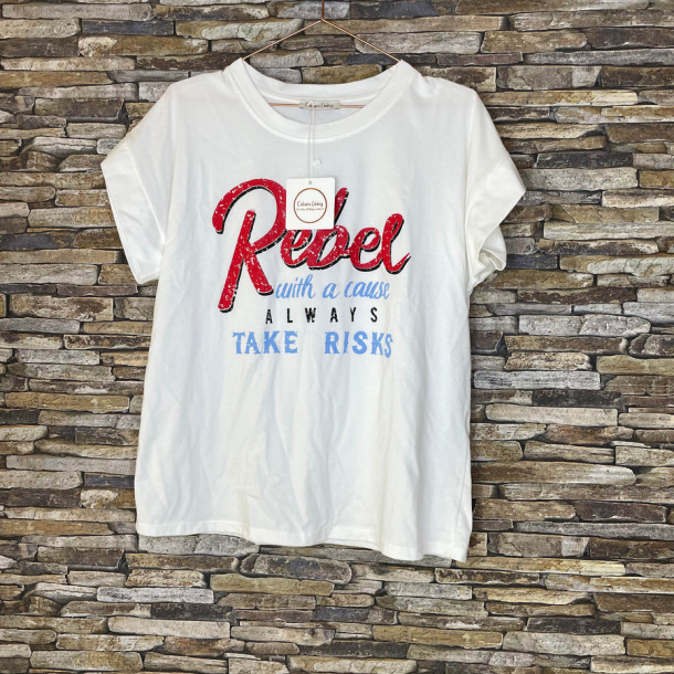 Maddy REBEL tee, CL