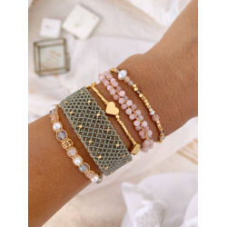 JILL JAKE pink opal armbnd, IBU 