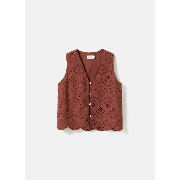 N-Maite Blouse, teracotta
