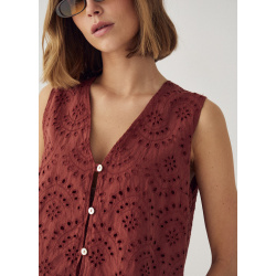 N-Maite Blouse, teracotta