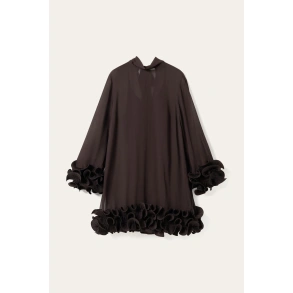 N-LATANIA dress, Chocolate_ NOELLA.            - Leverings klar nu ♡