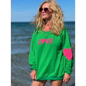 Lulus love Sweatshirt, grøn