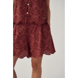 N-Maven MV Shorts, broderie anglaise
