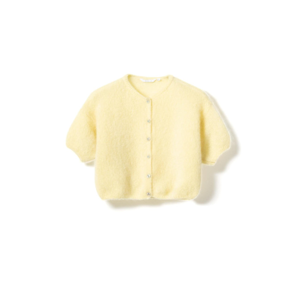 N- LORELL Knit Cardigan, Light Yellow