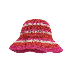 Sunny stribet sommerhat