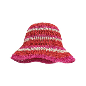 Sunny stribet sommerhat