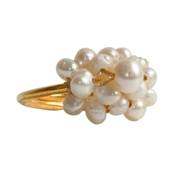 PEARL BUNCH Ring, IBU