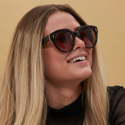 Siena solbrille- Sort