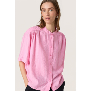 Emine Layna Shirt Rosebloom Short Sleeve, SOAKED