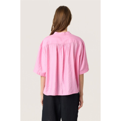 Emine Layna Shirt Rosebloom Short Sleeve, SOAKED
