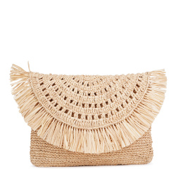 TAZZOLI rafia clutch