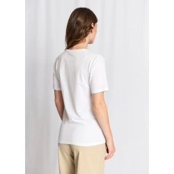 BA ABELONE Basis Tee, Hvid/ Sort