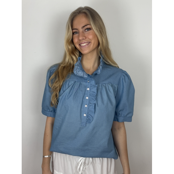 ARIANA bluse, lys bl�