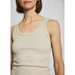 BS- CHARLOTTE Tank top, sand