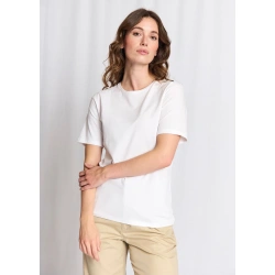 BA ABELONE Basis Tee, Hvid/ Sort