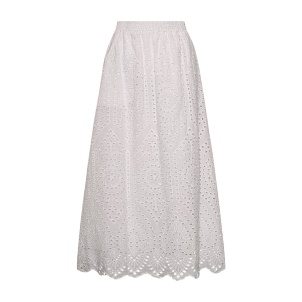 DAHLIA broderie anglaise nederdel, Tiffany