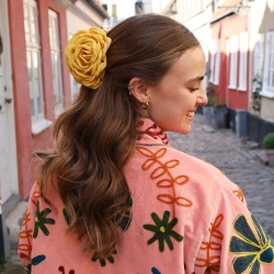 Stor DAISY blomst H�rklemme