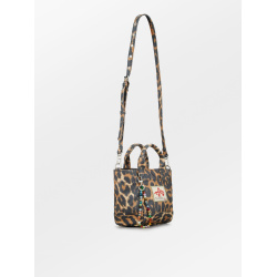 LEOPA coated gabby bag