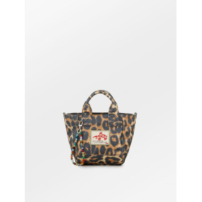 LEOPA coated gabby bag