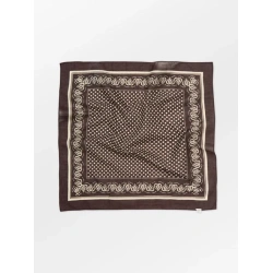 HEARTA COTTA Scarf, hot fugde brown